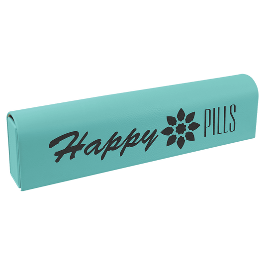 Leatherette Pill Box 9.75" x 2.5"