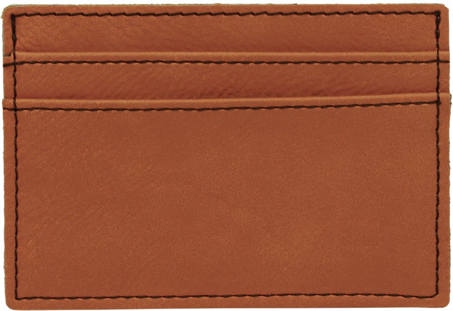Leatherette Wallet Clip