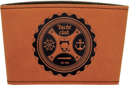 Leatherette Mug Sleeve 3"