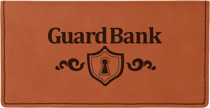 Leatherette Checkbook Cover