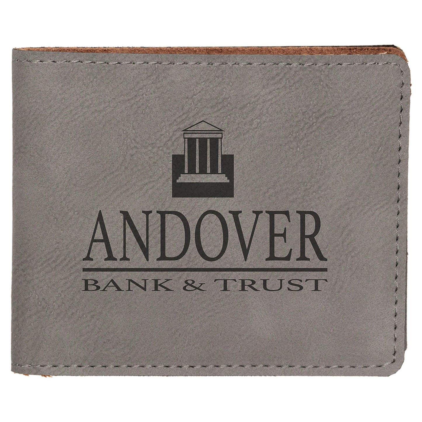 Leatherette Bi-Fold Wallet