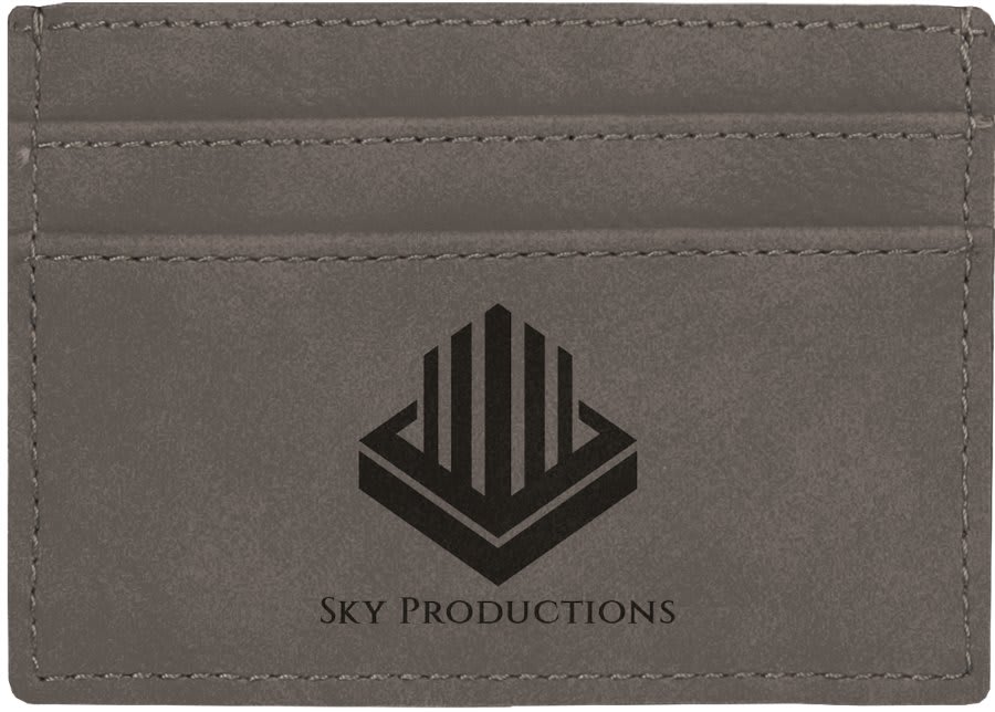 Leatherette Wallet Clip