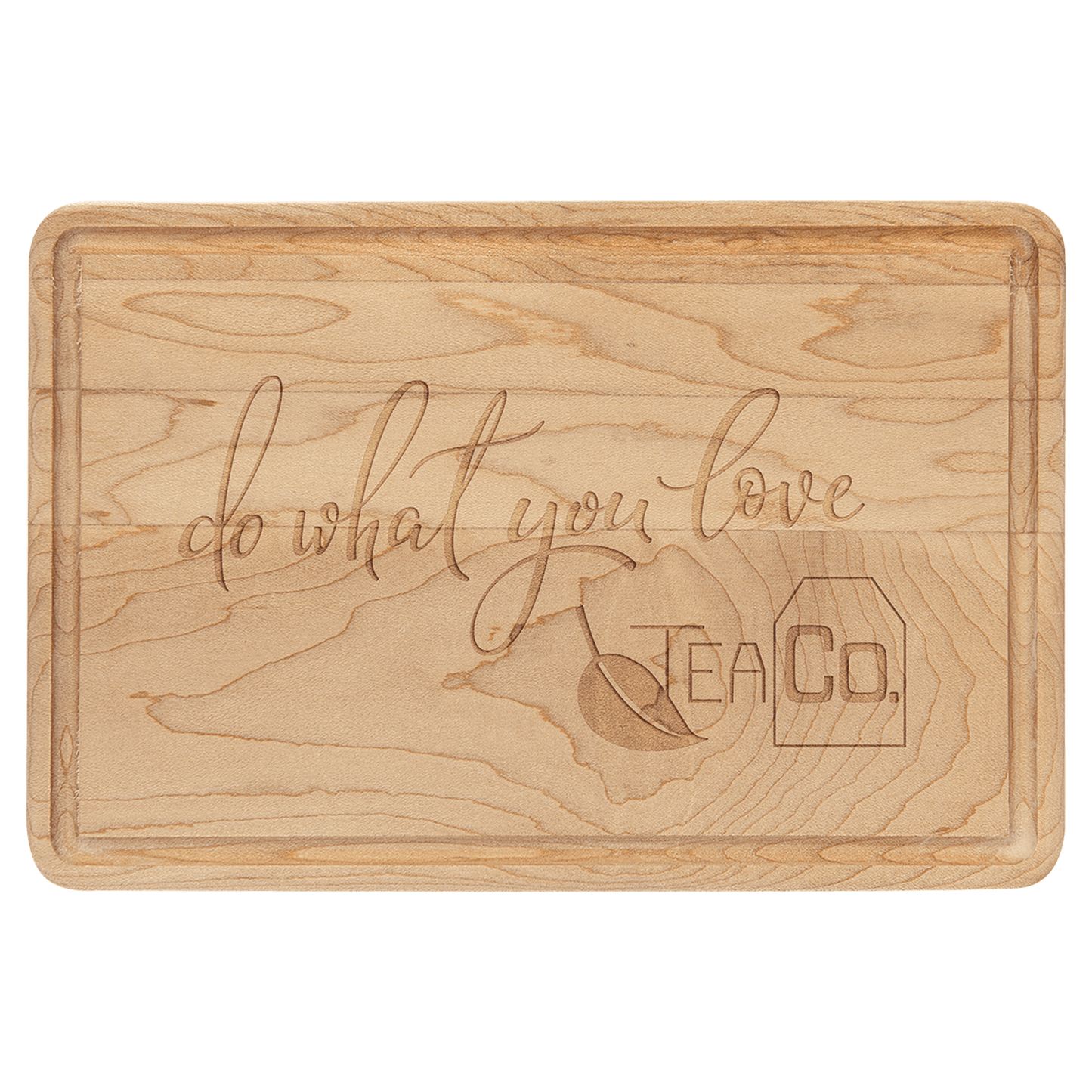 Maple Cutting Board with Drip Ring