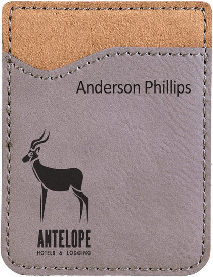 Leatherette Phone Wallet