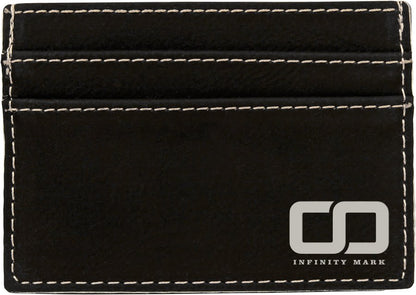 Leatherette Wallet Clip