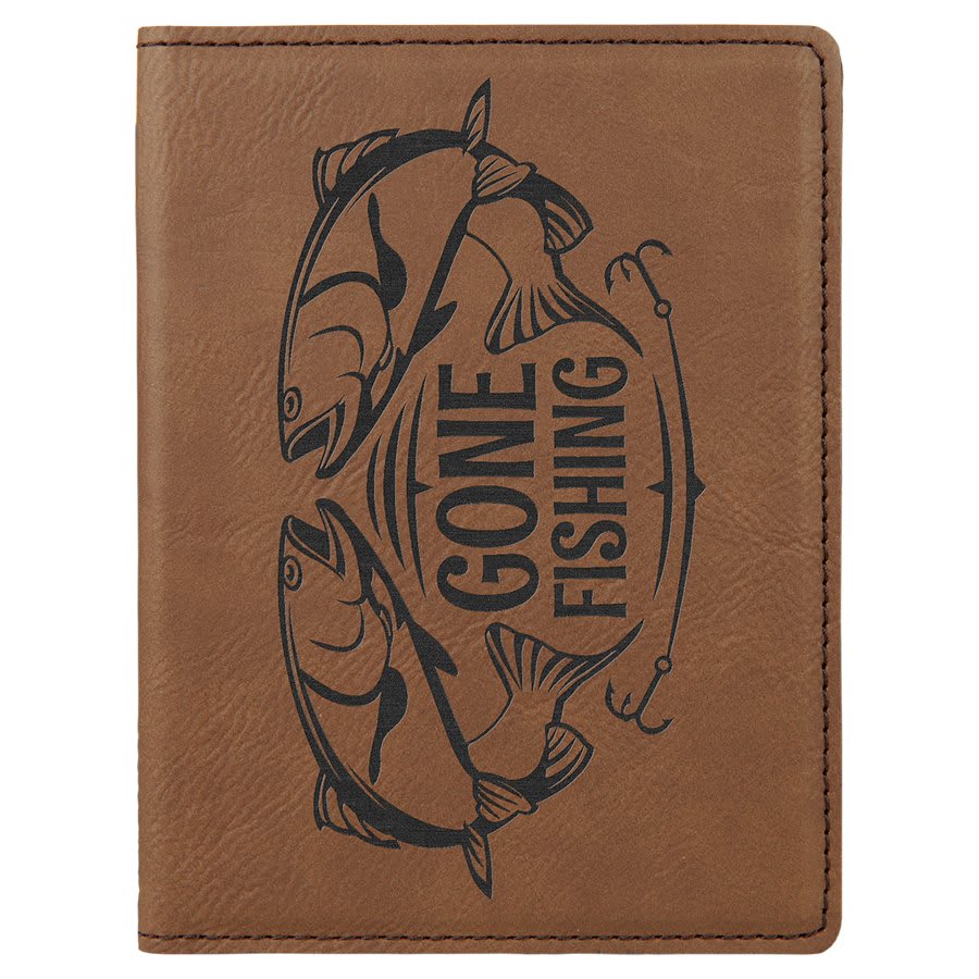 Leatherette Passport Holder 4.25" x 5.5"