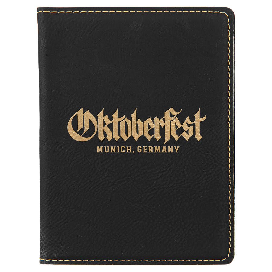 Leatherette Passport Holder 4.25" x 5.5"