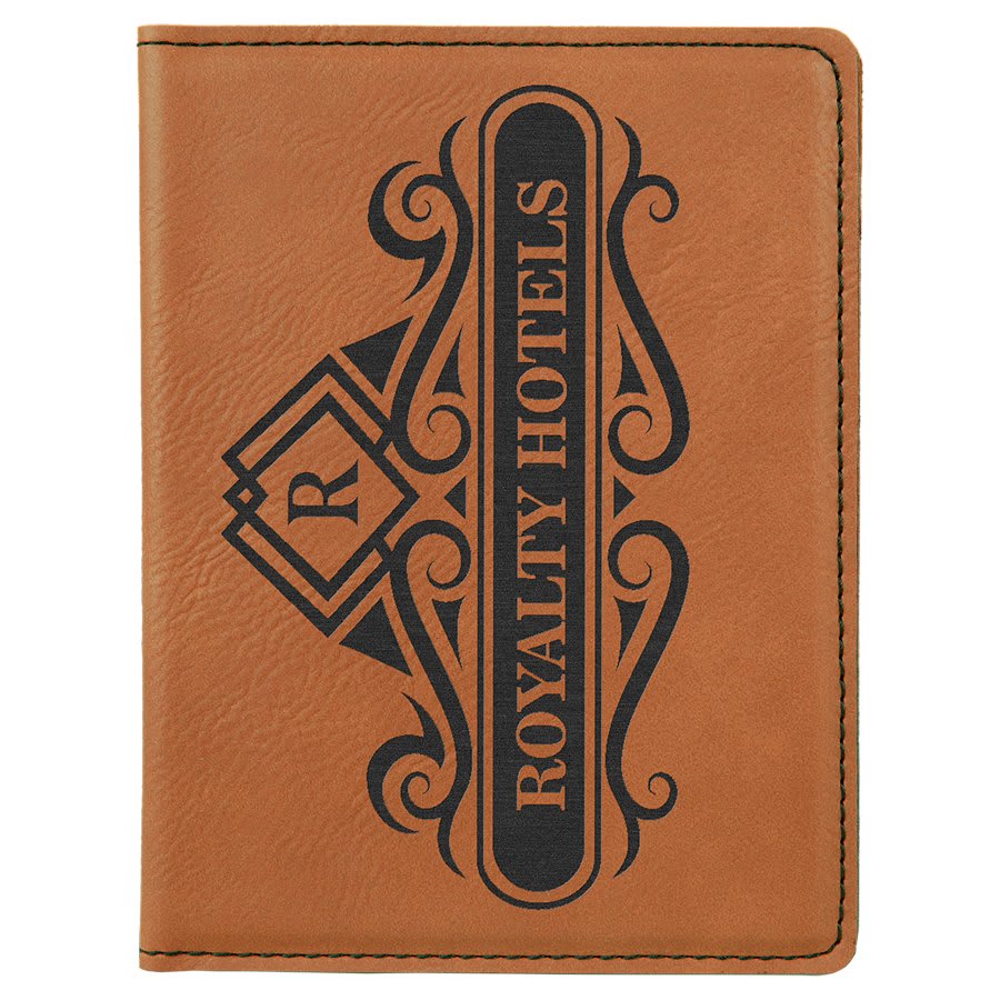 Leatherette Passport Holder 4.25" x 5.5"