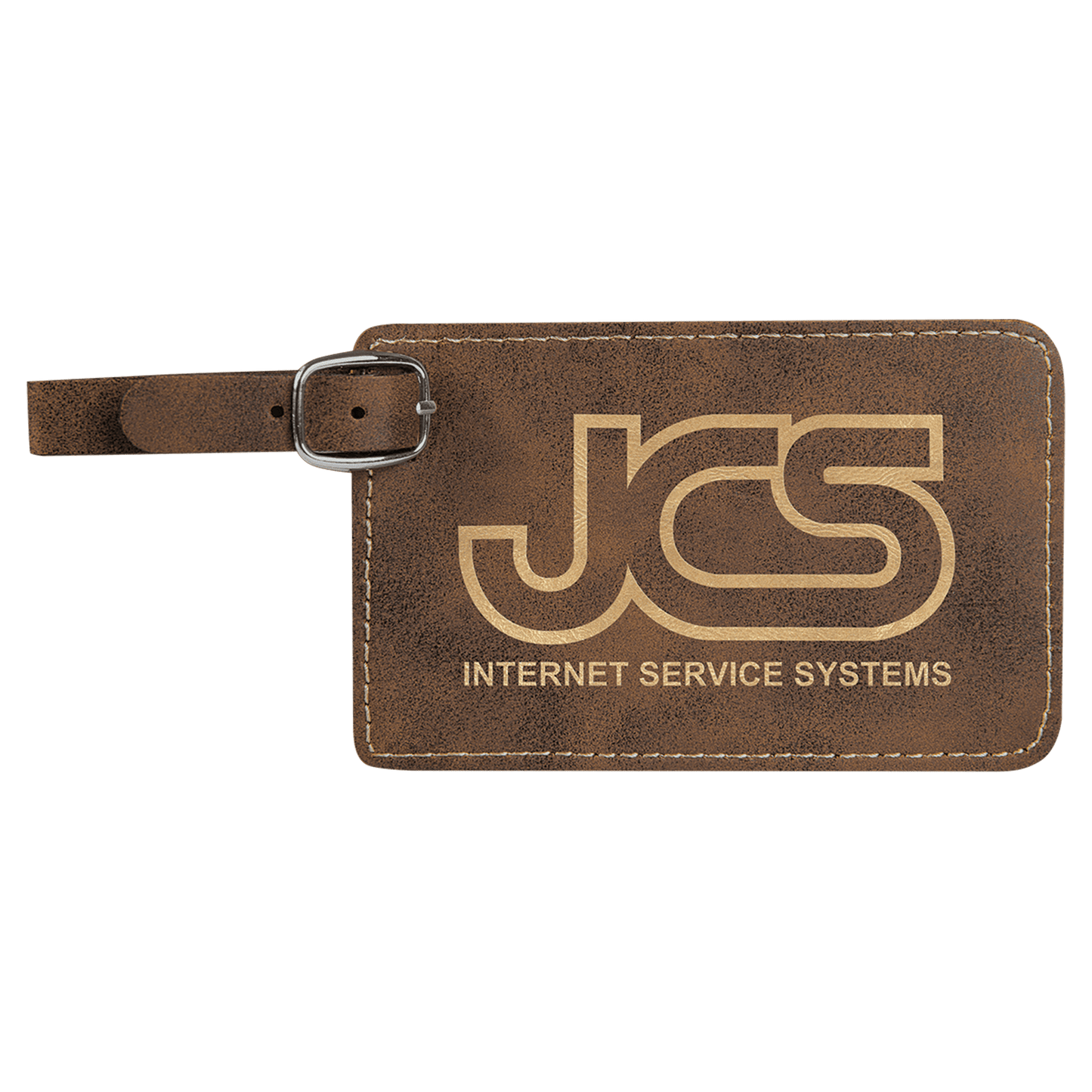 Leatherette Luggage Tag 4.25" x 2.75"
