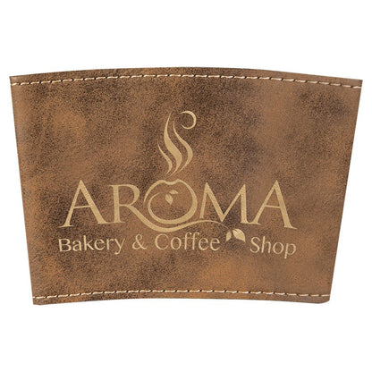Leatherette Mug Sleeve 3"