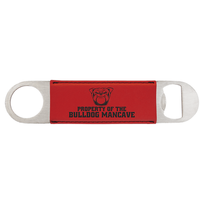 Leatherette Bottle Opener