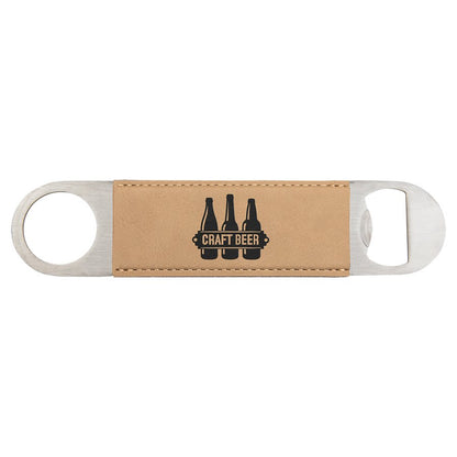 Leatherette Bottle Opener