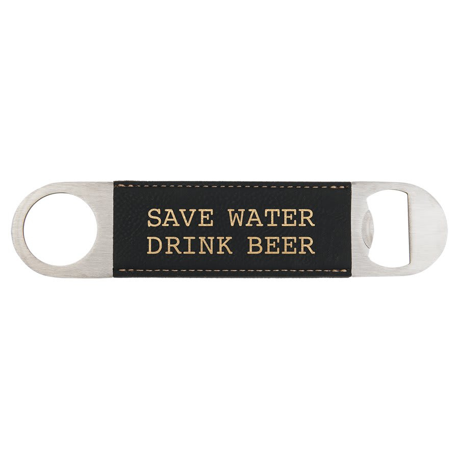 Leatherette Bottle Opener