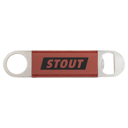 Leatherette Bottle Opener