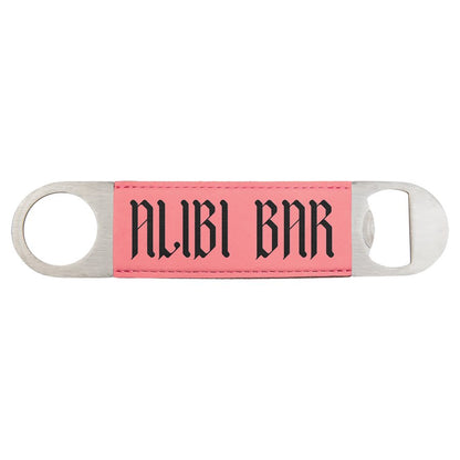 Leatherette Bottle Opener