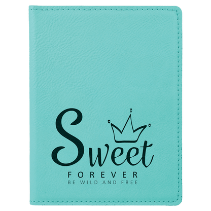 Leatherette Passport Holder 4.25" x 5.5"
