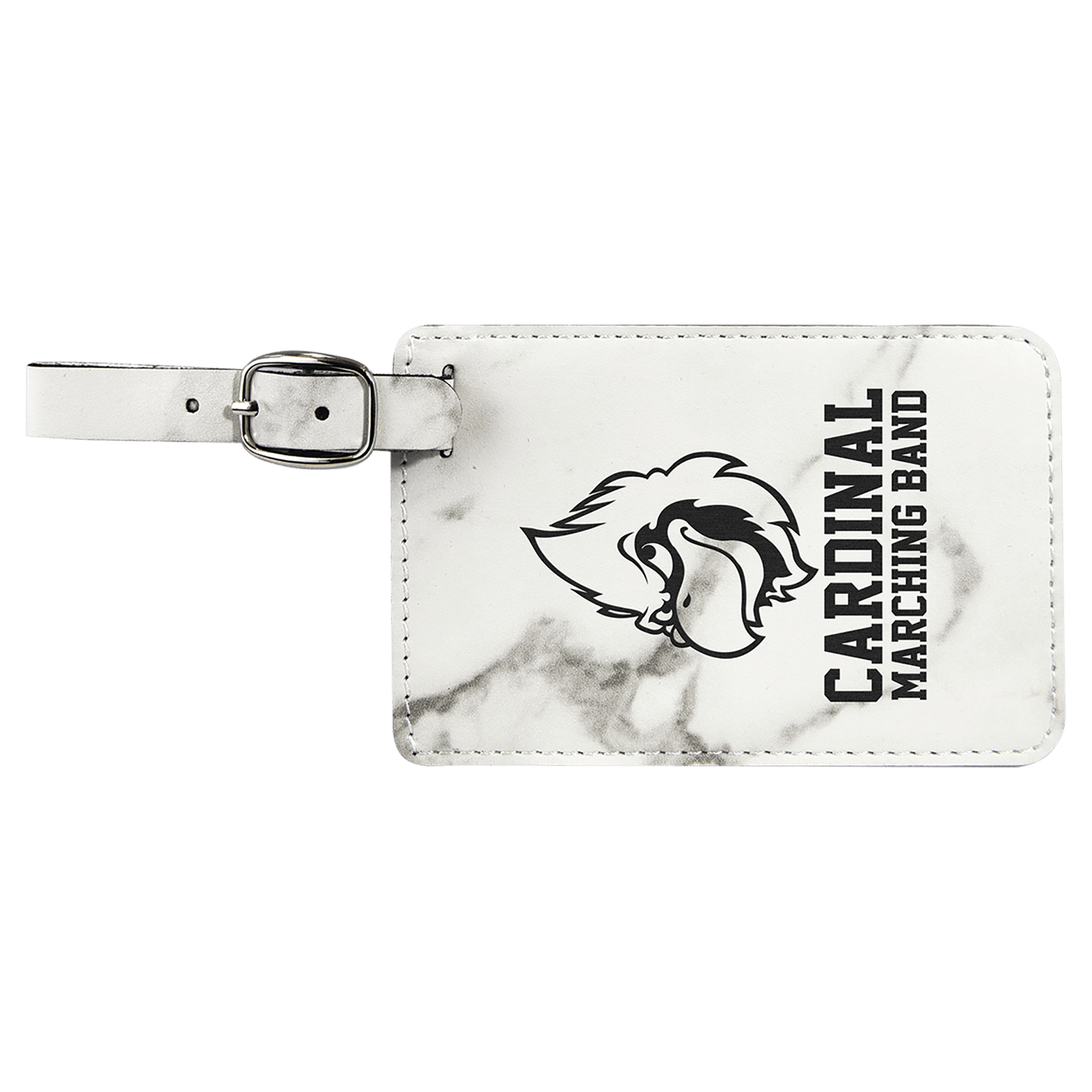 Leatherette Luggage Tag 4.25" x 2.75"