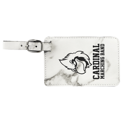 Leatherette Luggage Tag 4.25" x 2.75"