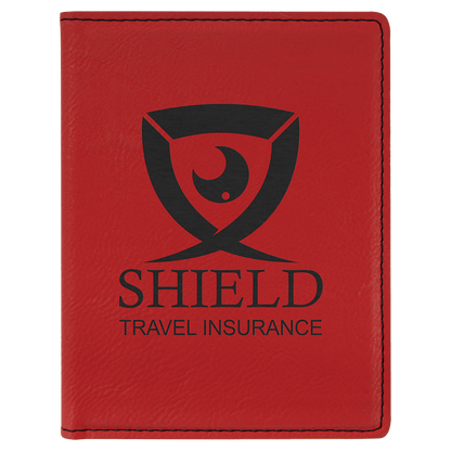 Leatherette Passport Holder 4.25" x 5.5"