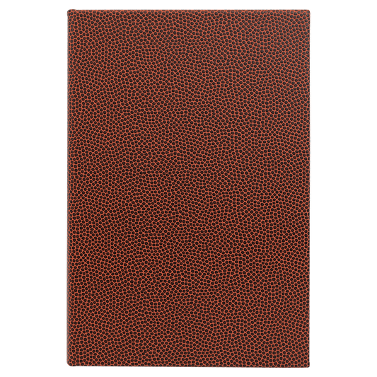 Football Leatherette Journal with Lined Notepad 5.25" x 8.25"