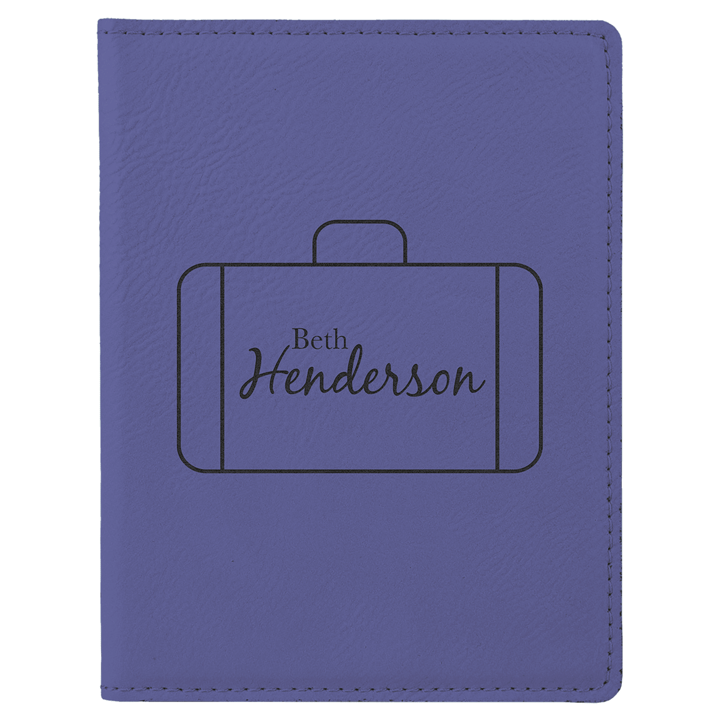 Leatherette Passport Holder 4.25" x 5.5"