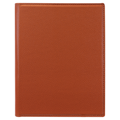 Basketball Leatherette Portfolio with Notepad 7" x 9"