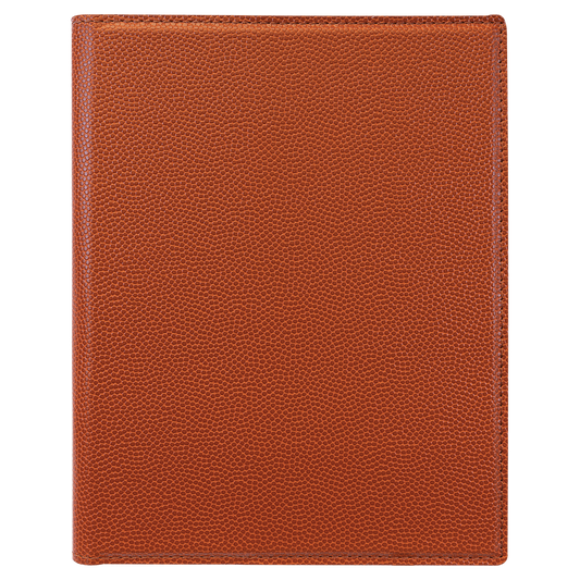 Basketball Leatherette Portfolio with Notepad 7" x 9"