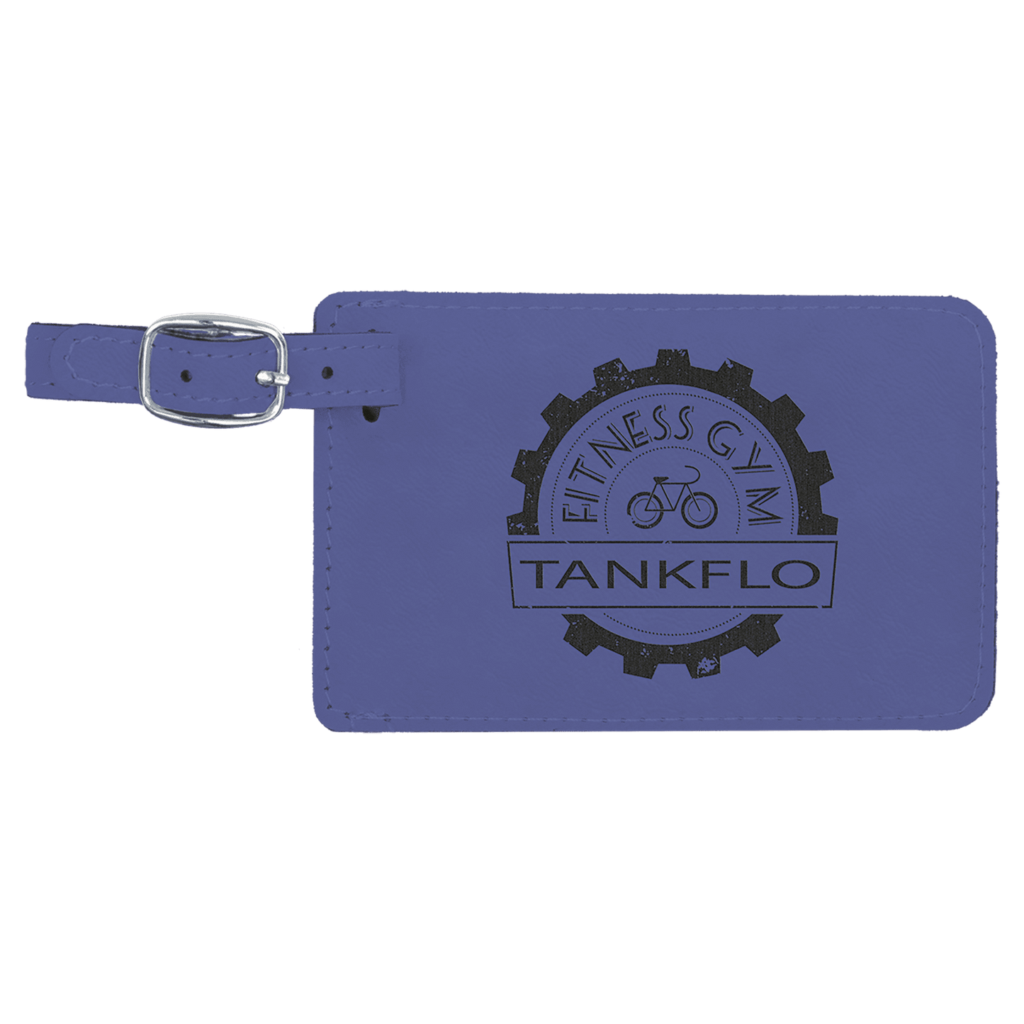 Leatherette Luggage Tag 4.25" x 2.75"