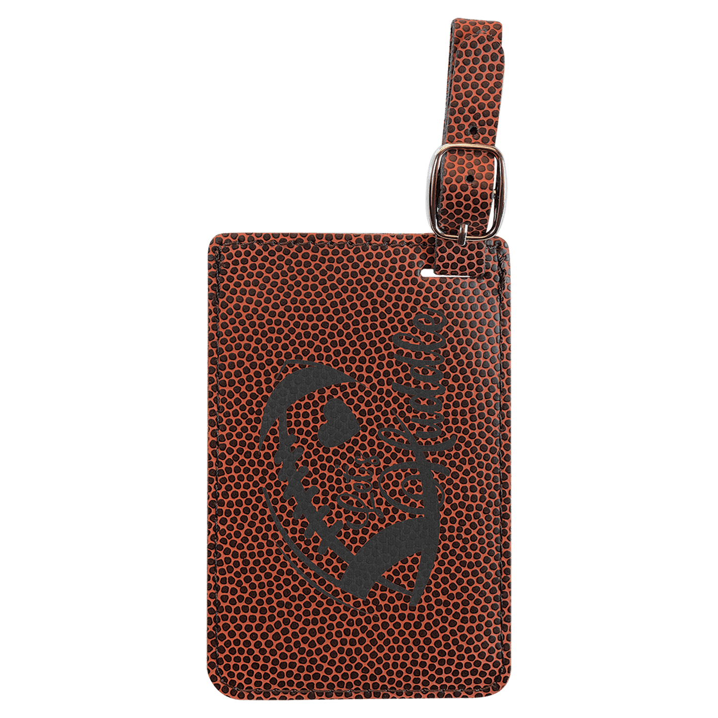 Leatherette Luggage Tag 4.25" x 2.75"