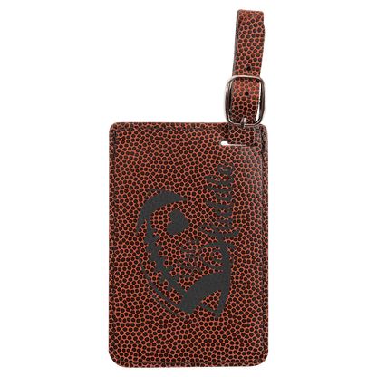 Leatherette Luggage Tag 4.25" x 2.75"