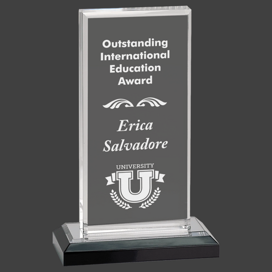 Silver Beveled Impress Acrylic