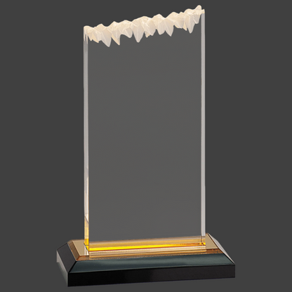 Gold Frosted Impress Acrylic