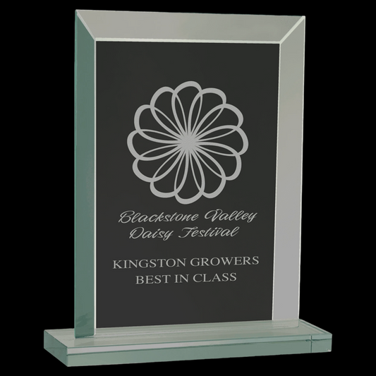 Rectangle Jade Glass Award