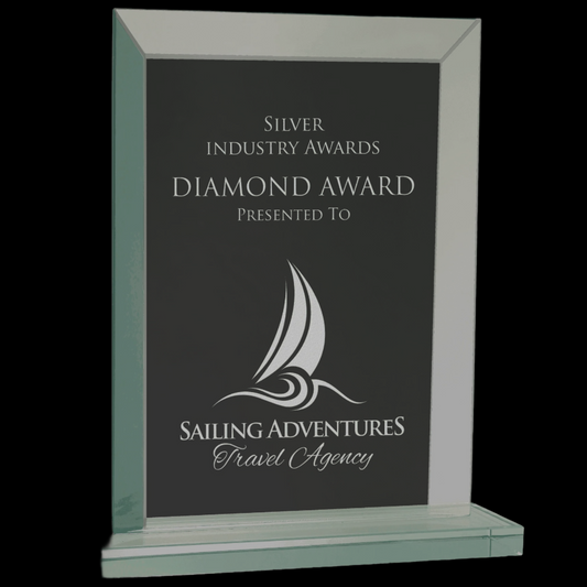 Rectangle Jade Glass Award