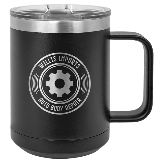 15 oz. Polar Camel Vacuum Insulated Mug with Slider Lid