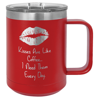 15 oz. Polar Camel Vacuum Insulated Mug with Slider Lid