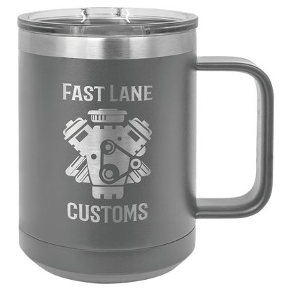 15 oz. Polar Camel Vacuum Insulated Mug with Slider Lid