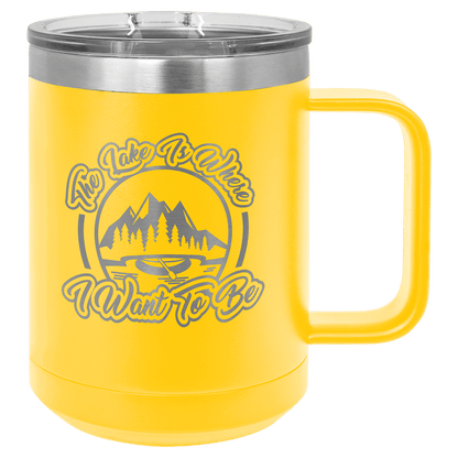 15 oz. Polar Camel Vacuum Insulated Mug with Slider Lid