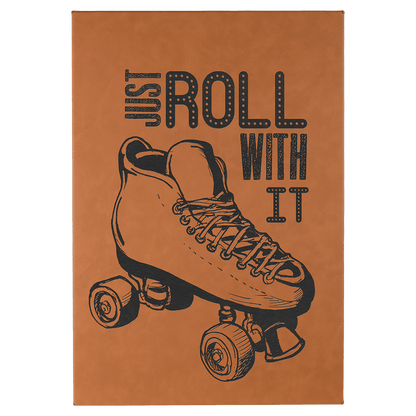 Rawhide Leatherette Wall Decor with Sawtooth Hanger