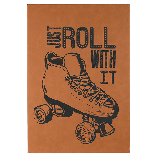 Rawhide Leatherette Wall Decor with Sawtooth Hanger