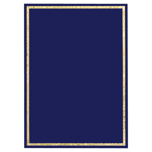 Blue Florentine Frame Designer Plaque Plate