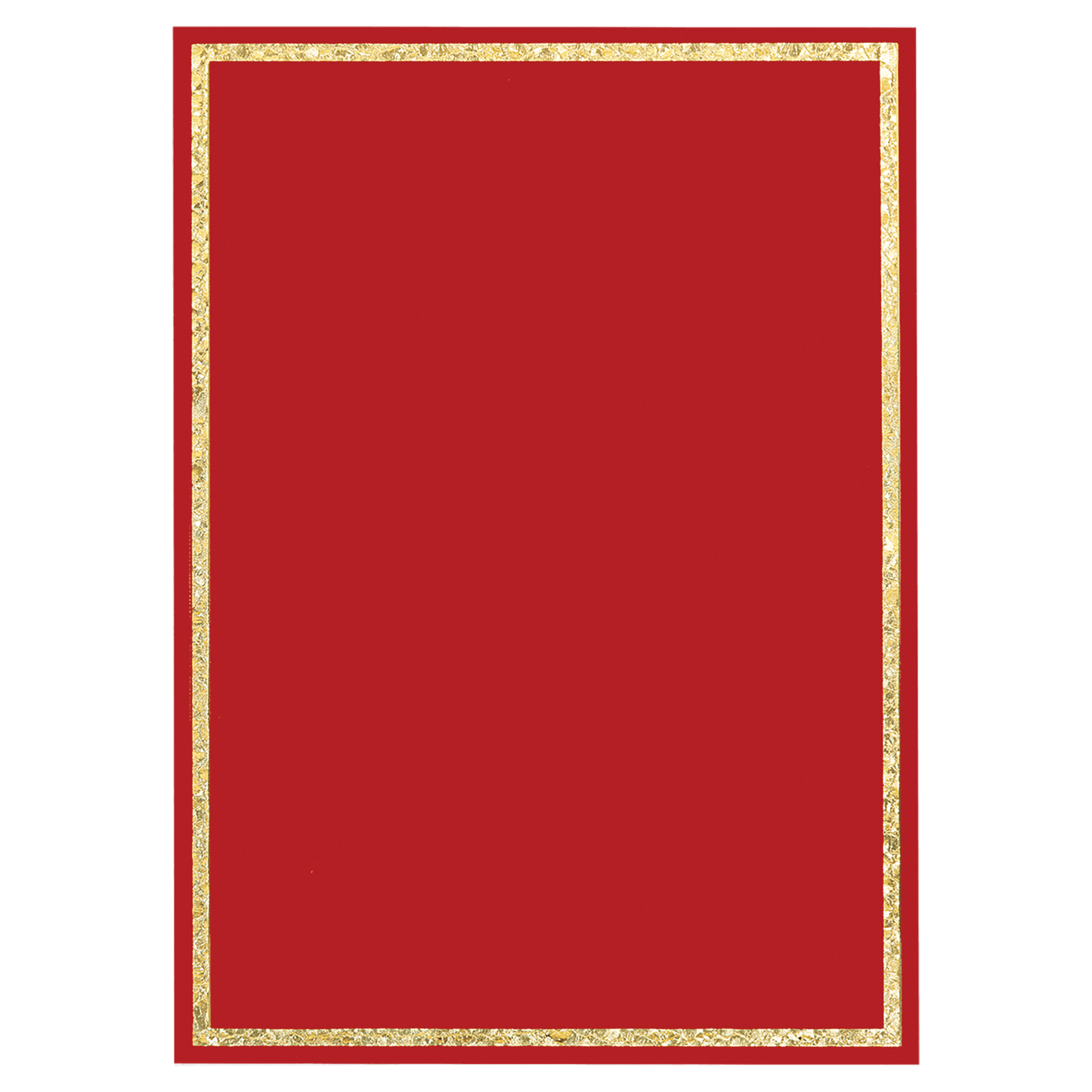 Red Florentine Frame Designer Plaque Plate