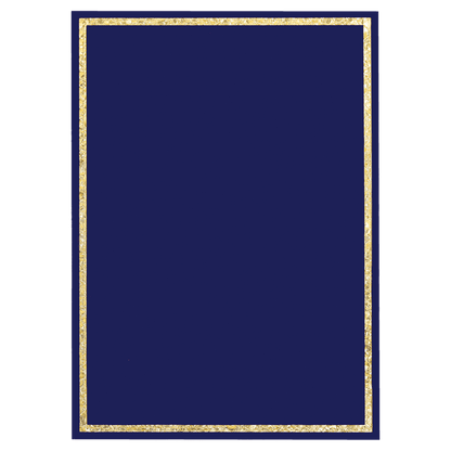 Blue Florentine Frame Designer Plaque Plate