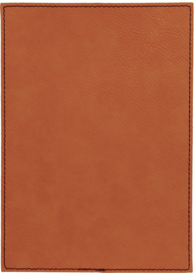 Rawhide Leatherette Plaque Plate
