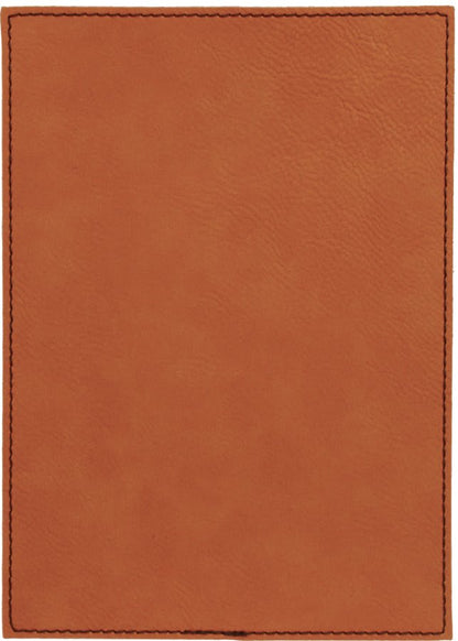 Rawhide Leatherette Plaque Plate