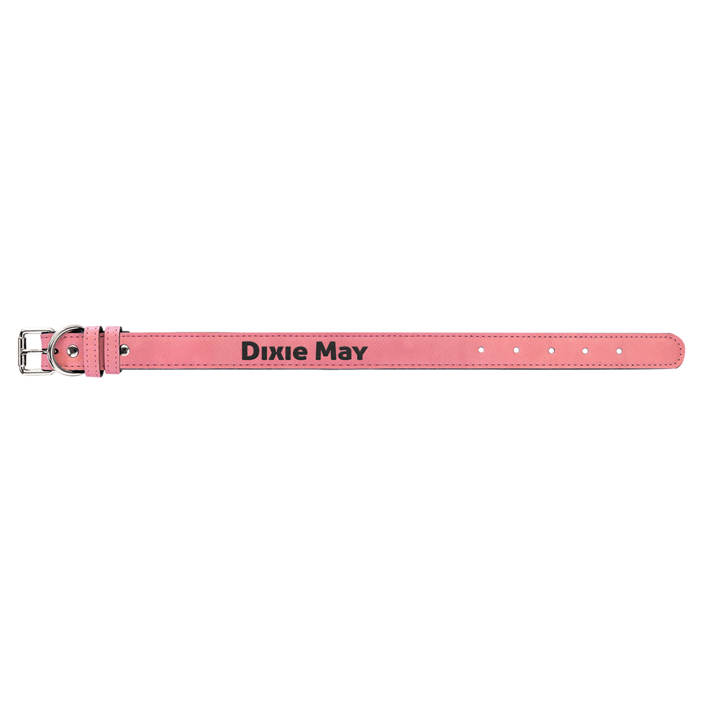 Small 15" x .75" Leatherette Dog Collar