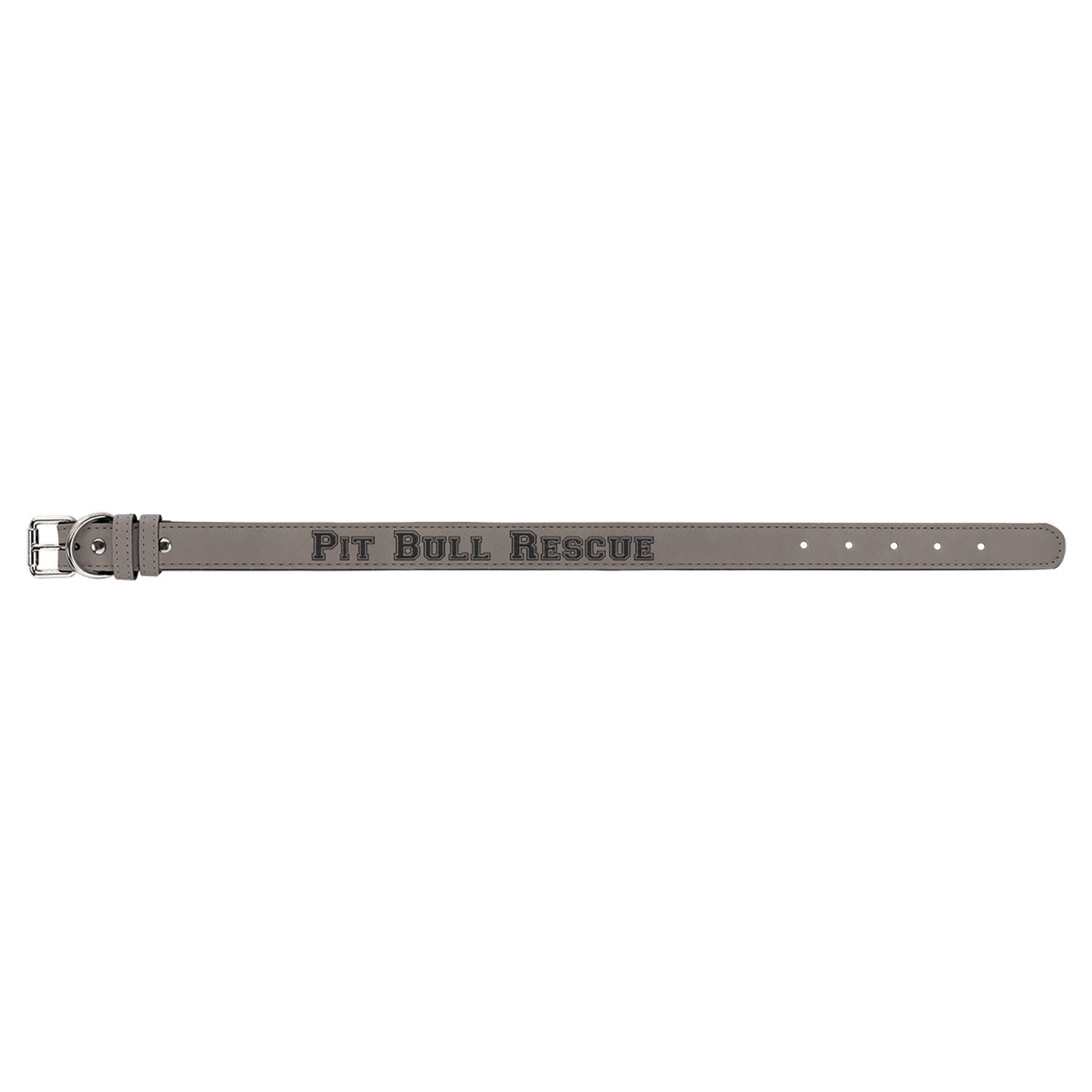 Large 23" x 1" Leatherette Dog Collar