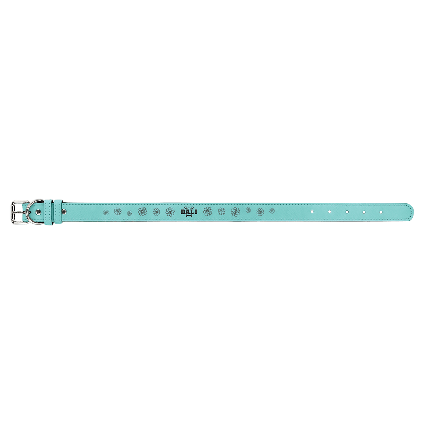 Large 23" x 1" Leatherette Dog Collar