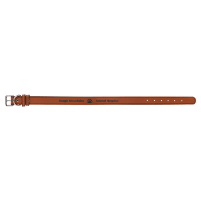 Extra Large 27" x 1.25" Leatherette Dog Collar