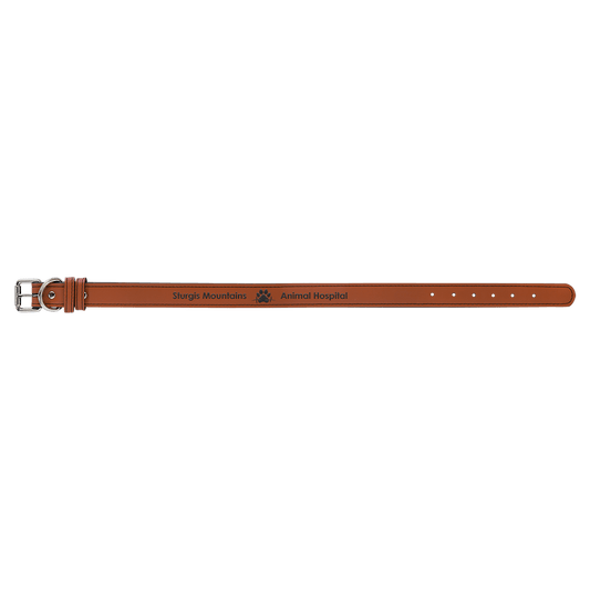 Extra Large 27" x 1.25" Leatherette Dog Collar